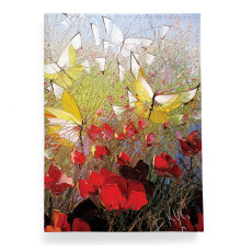 Обложка для паспорта, PAS2 «Полет над маковым полем»