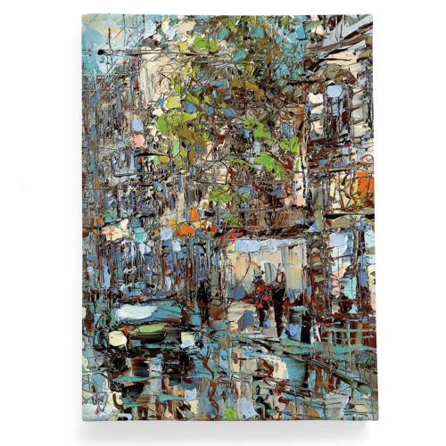 Обложка для автодокументов, AUT2 «Белые ночи на петербургской улице»