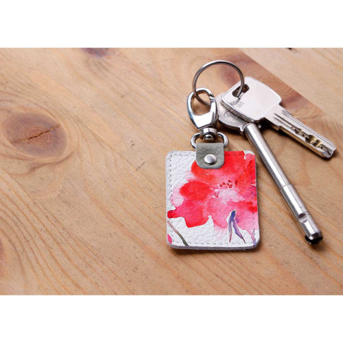 Брелок (Прямоугольный ) TRI1 «Roses»