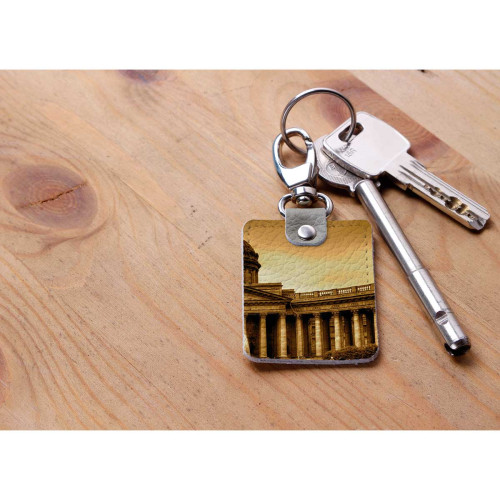 Брелок (Прямоугольный ) TRI1 «Казанский Собор»