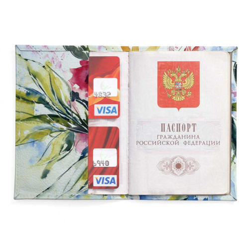 Обложка для паспорта, PAS2 «Vase»