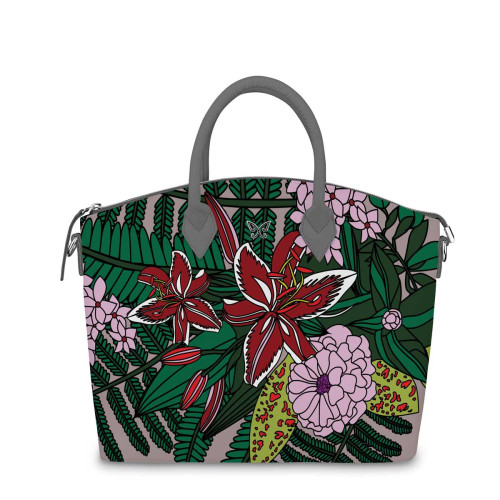 Сумка на руку, BG82 «Куст лилий»