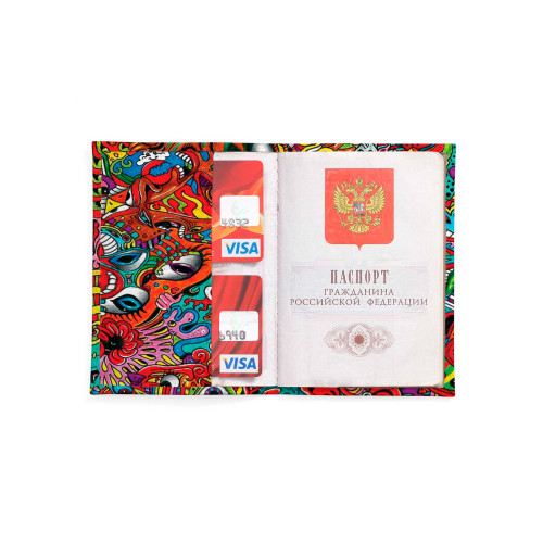 Обложка для автодокументов, AUT2 «Graffiti»