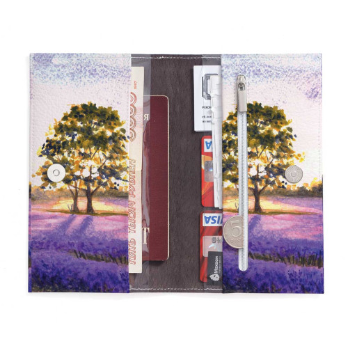 Портмоне PRS3 «Лавандовые поля Франции»