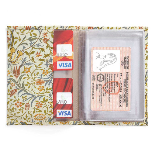 Обложка для автодокументов, AUT2 «William Morris 10»