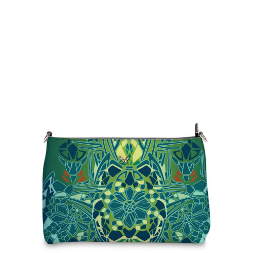 Сумка шолдер, BAG3 «Мозаичные цветы»