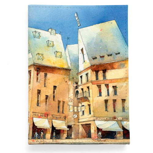 Обложка для паспорта, PAS2 «Tytus brzozowski city»