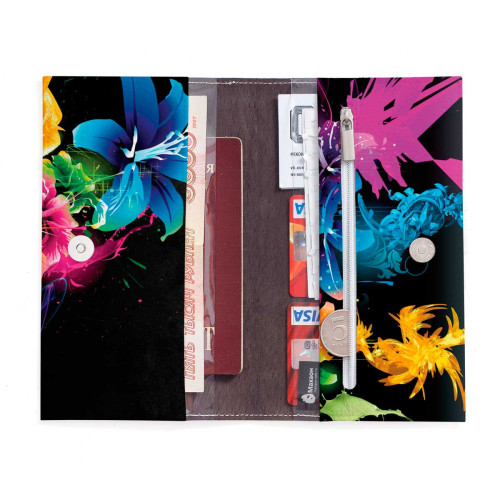 Портмоне PRS3 «Flowers»