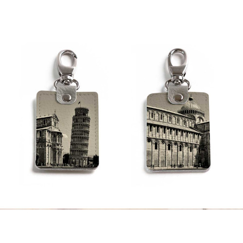 Брелок (Прямоугольный ) TRI1 «Пизанская башня 2»