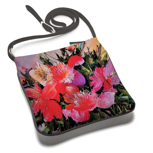 Сумка планшет BAG 1 «Пионы на розовом»