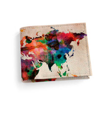 Обложка для студенческого билет STD1 «World map»