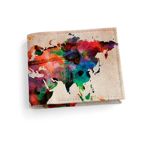 Обложка для студенческого билет STD1 «World map»