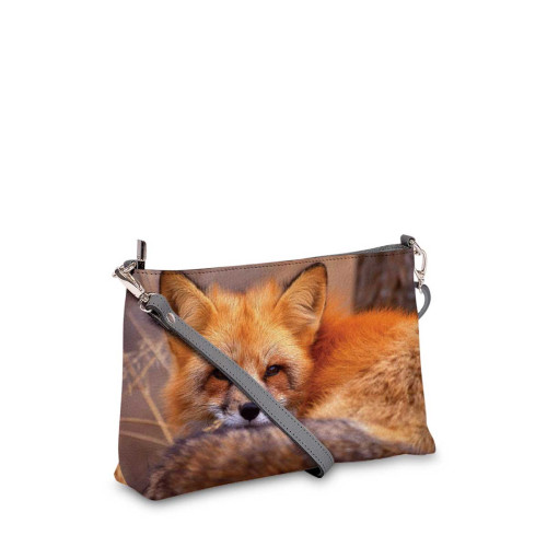 Сумка шолдер, BAG3 «Лиса горизонтальная»