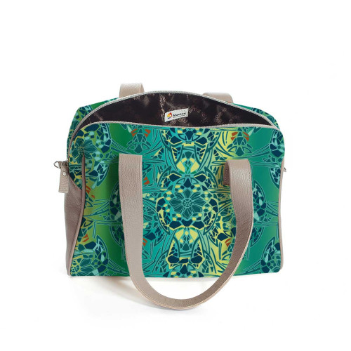 Сумка на плечо BAG5 «Мозаика оливковая»