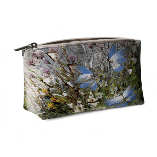 Косметичка big KOS2 «Бабочки над цветами и травами»