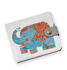 Кошелек мини PRS8 «Blue elephant»