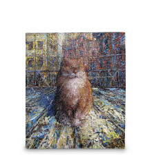 Кошелек мини PR17 «Рыжий кот»