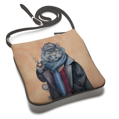 Сумка планшет BAG 1 «Шерлок кот»