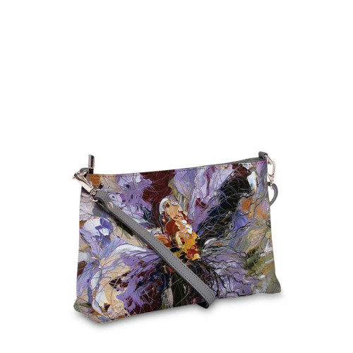 Сумка шолдер, BAG3 «Ирисы»