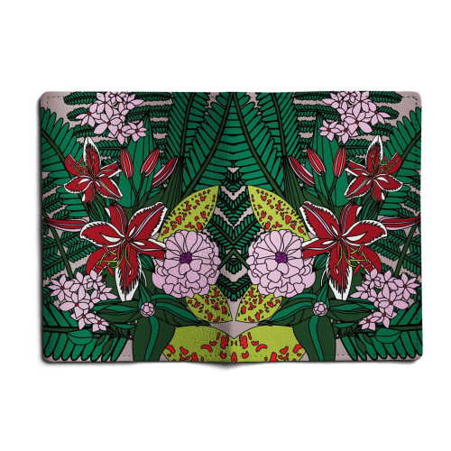 Обложка для паспорта, PAS1 «Куст лилий»