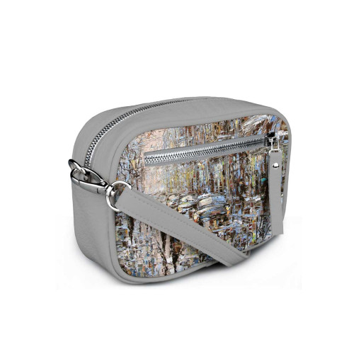 Сумка кросс-боди BG58 «Ранний вечер на петербургской улице»