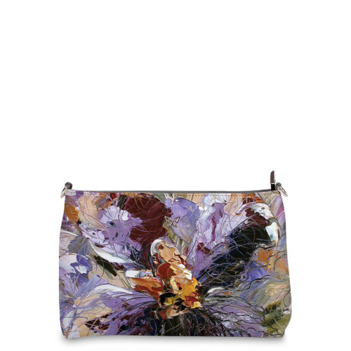 Сумка шолдер, BAG3 «Ирисы»