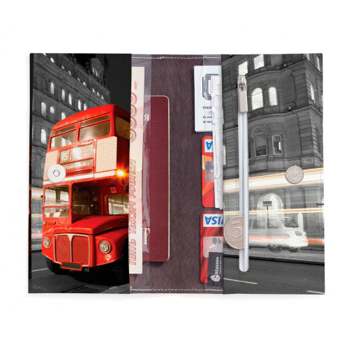 Портмоне PRS3 «London Bus»