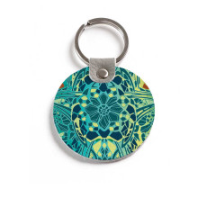 Брелок (Круглый) TRI4 «Мозаика оливковая»