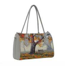 Сумка на руку BG13 «Autumn bench»