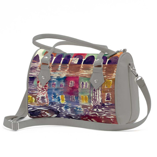 Сумка на руку BG13 «The city watercolor»