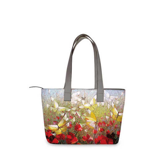 Сумка тоут, BAG2 «Полет над маковым полем»