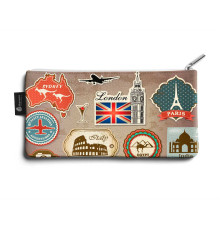 Косметичка small KOS1 «Travel»