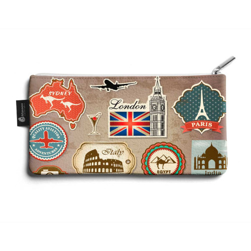 Косметичка small KOS1 «Travel»