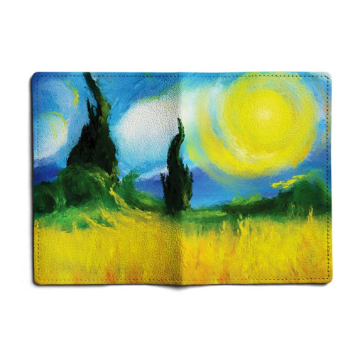 Обложка для автодокументов, AUT1 «Vincent van Gogh Sunny day»