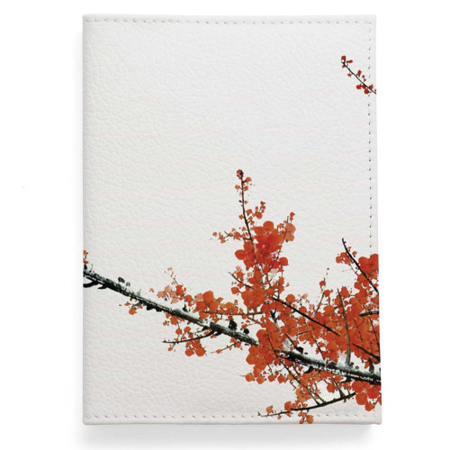 Обложка для автодокументов, AUT2 «Ветка сакуры»