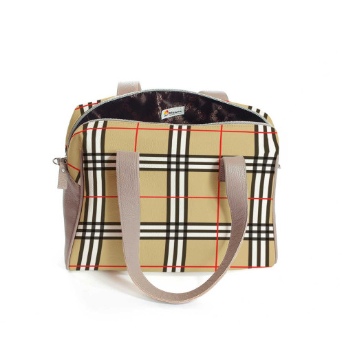 Сумка на плечо BAG5 «Клетка 2»