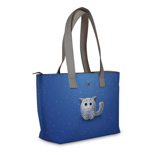 Сумка тоут, BAG2 «Snow leopard»