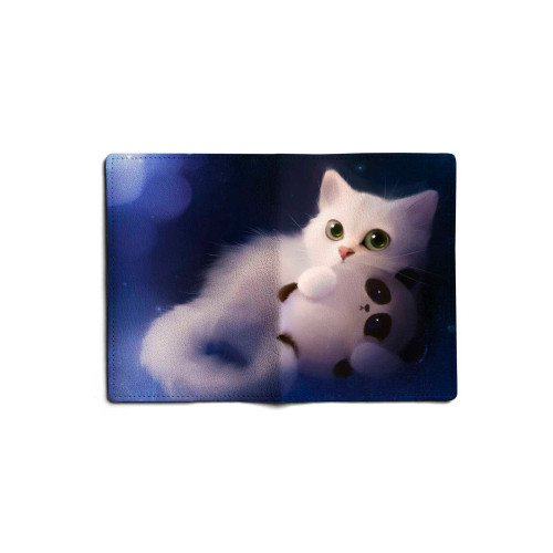 Обложка для паспорта, PAS1 «Cat & Panda»