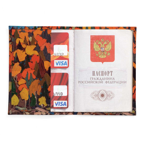 Обложка для паспорта, PAS2 «Autumn Foliage»