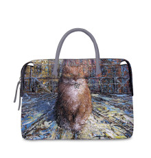 Сумка на руку, BA01 «Рыжий кот»