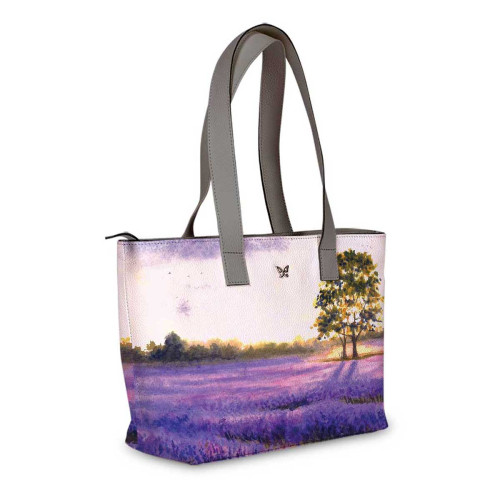 Сумка тоут, BAG2 «Лавандовые поля Франции»