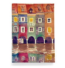 Обложка для автодокументов, AUT2 «The city watercolor»