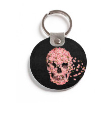 Брелок (Круглый) TRI4 «Skull wind»