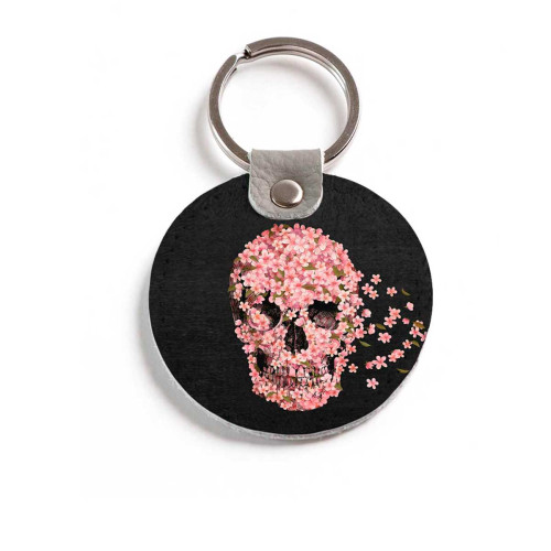 Брелок (Круглый) TRI4 «Skull wind»