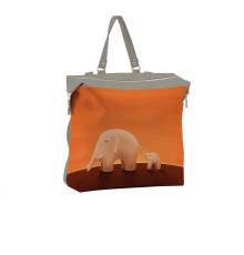 Рюкзак BKP4 «Слоны оранжевые»