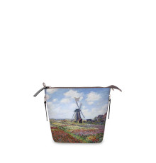 Сумка кросс-боди BAG8 «Claude Monet Tulip Field and windmill»