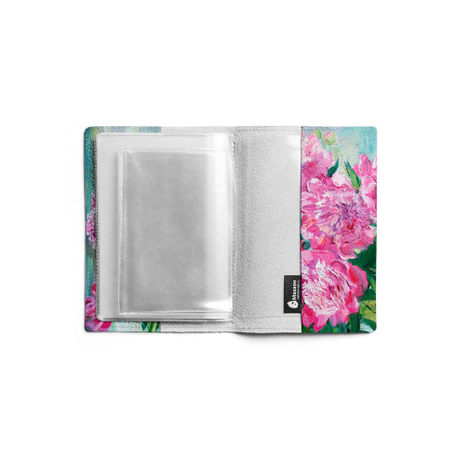 Обложка для паспорта, PAS1 «Пионы 2»