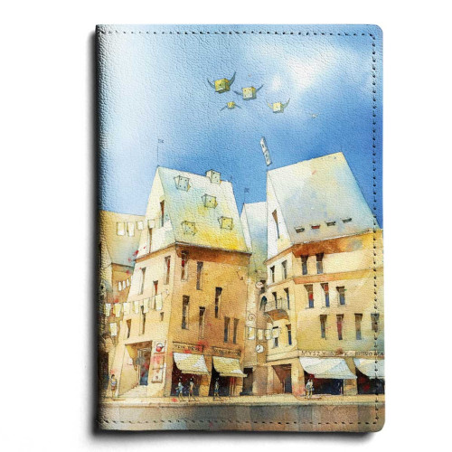 Обложка для паспорта, PAS1 «Tytus brzozowski city»