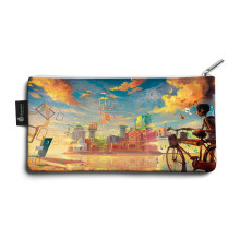 Косметичка small KOS1 «Мальчик и велосипед»