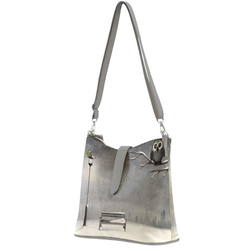 Сумка на плечо BG12 «Owl & bird»